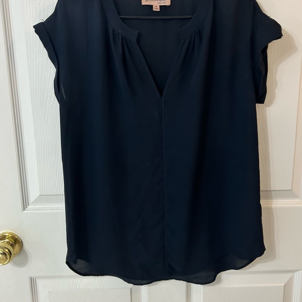 Philosophy Midnight Blue Blouse